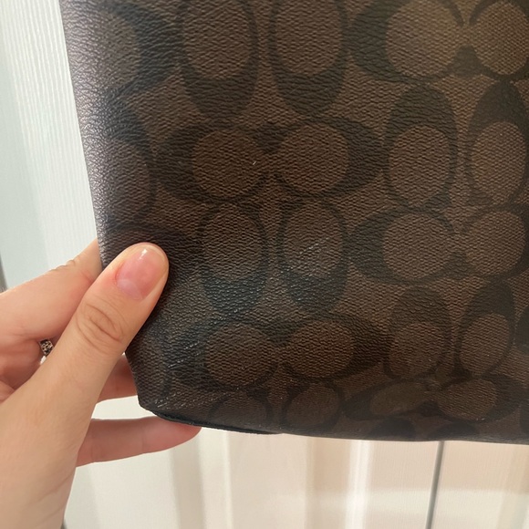 Coach Reversible Leather Tote - Picture 8 of 8